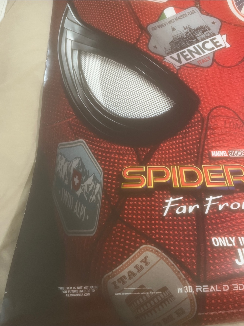Spider-Man: Far From Home 27x40 (2019) Original Movie Poster Great Double Sided - Picture 8 of 14